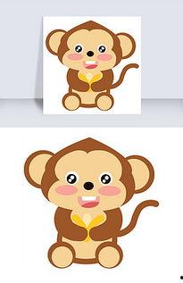 猴子吃瓜全部图片卡通,卡通版猴子吃瓜欢乐时光