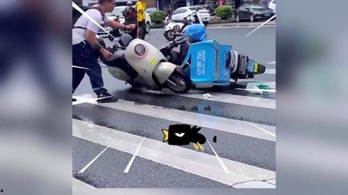 外卖小哥吃瓜奔驰,一场意外引发的全民热议