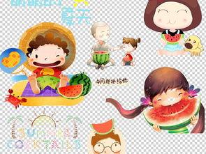 吃瓜图片背景透明,揭秘瓜界新潮流