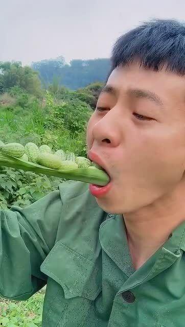 洋瓜吃的我手,手舞足蹈的美食体验